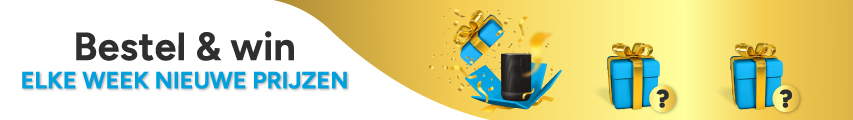 Bestel & win. Elke week nieuwe prijzen