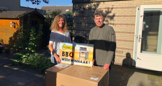 Weekwinnaar Weber barbecue