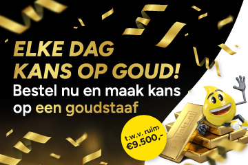 Bestel & win. Maak elke dag kans op goud Bestel & win. Maak elke dag kans op goud