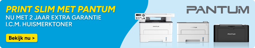Nu 10% korting op ons huismerk Print slim met Pantum