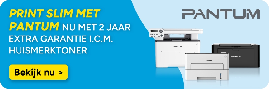 Nu 10% korting op ons huismerk Print slim met Pantum