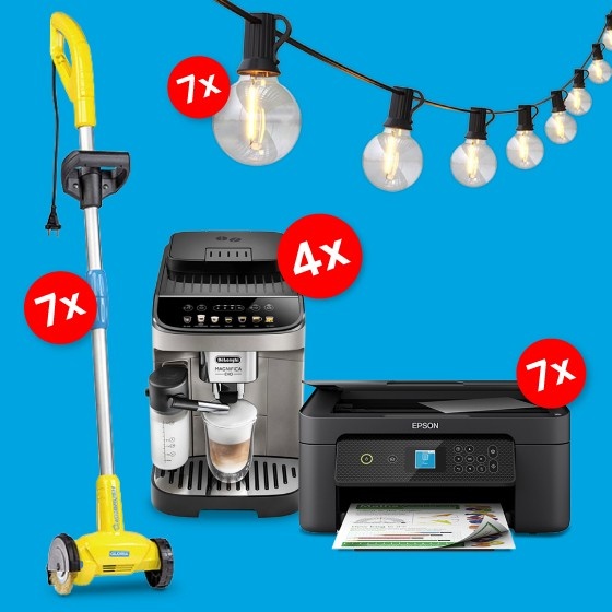 Bestel & win. Maak elke dag kans op teruggave van uw aankoopbedrag.