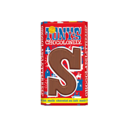 Tony Chocolonely chocoladeletter melk