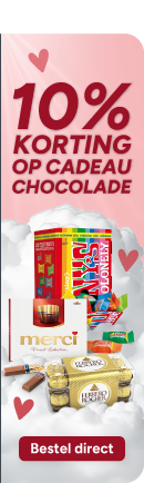 10% korting op cadeauchocolade