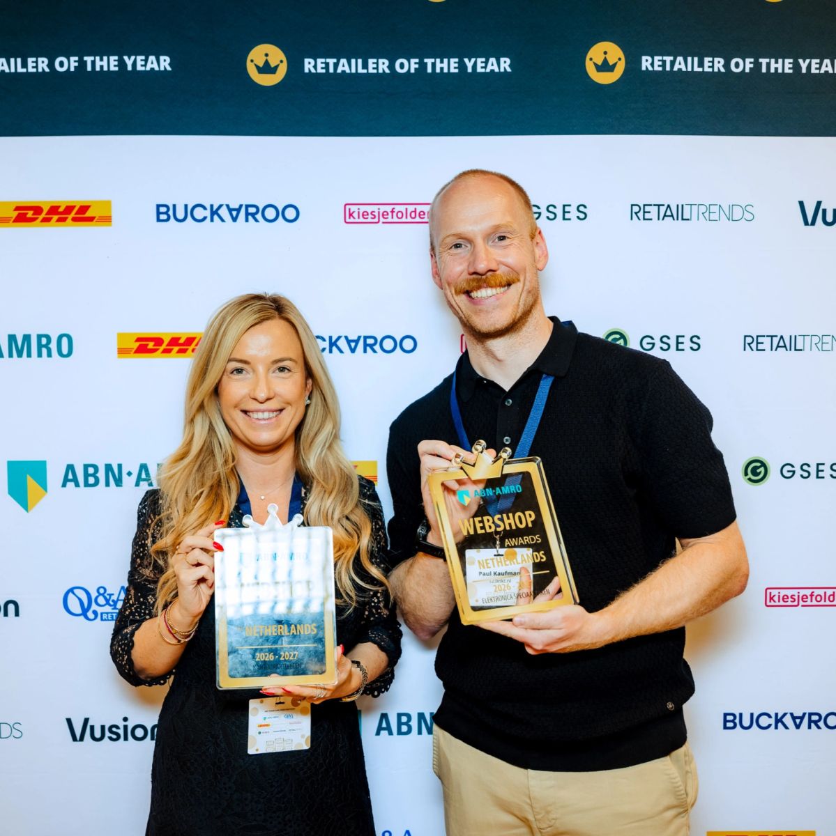 123inkt collega's met de gewonnen awards