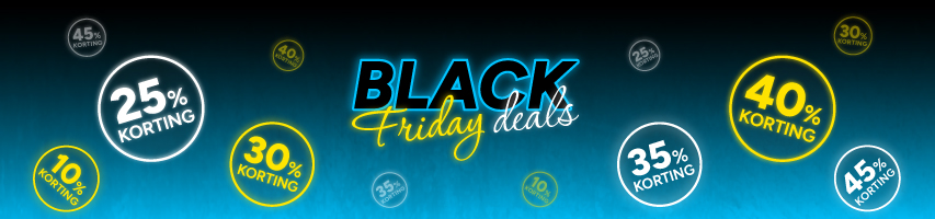 Black Friday korting Black Friday korting