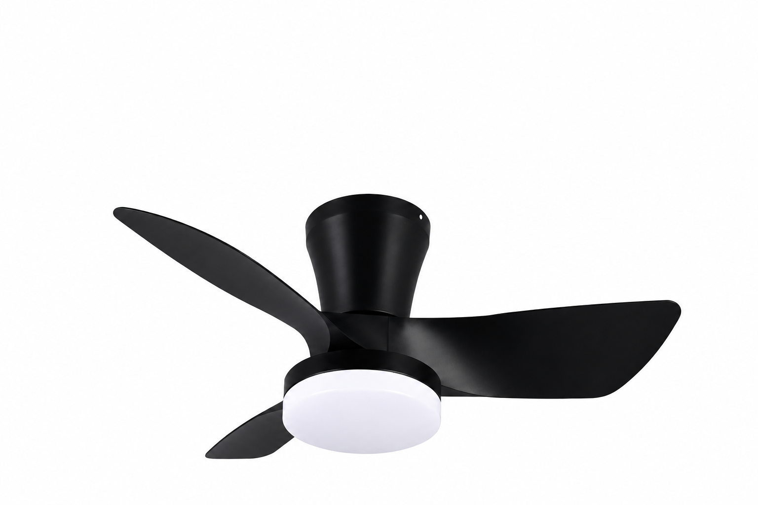 Plafondventilator met lamp