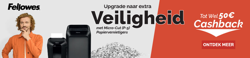 Fellowes cashback actie