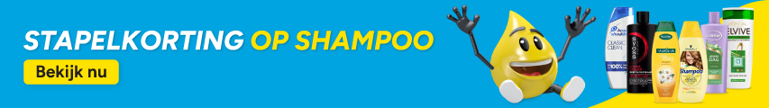 Stapelkorting op shampoo