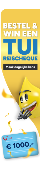 Bestel & win een TUI-reischeque