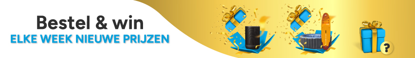 Bestel & win. Elke week nieuwe prijzen Bestel & win. Elke week nieuwe prijzen